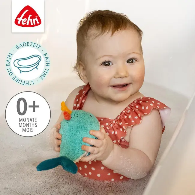 Jucarie pentru baie - balena somnoroasa