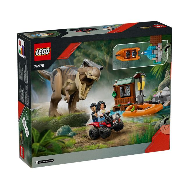 LEGO JURASSIC WORLD RENASTEREA EVADARE PE RAU DIN CALEA UNUI T REX 76975 VIVLEGO76975