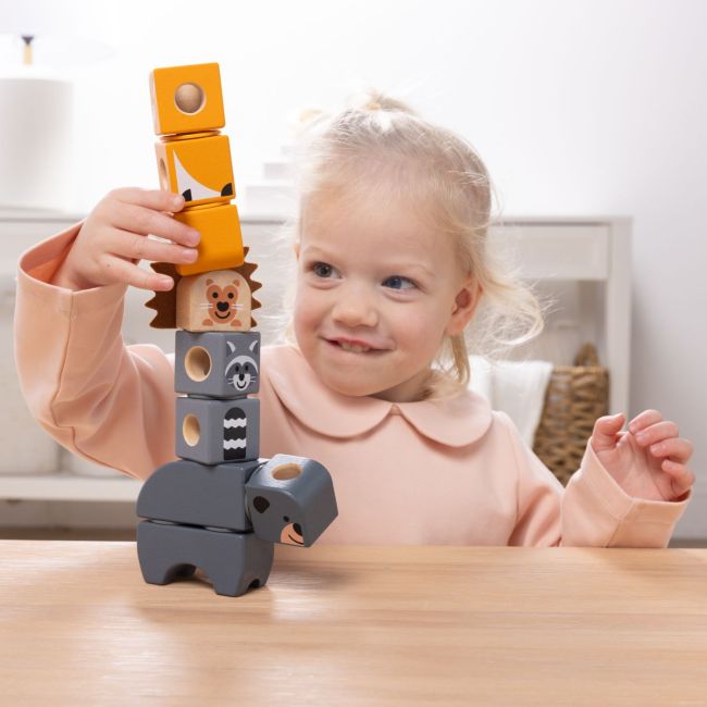 MELISSA AND DOUG SET DE CONSTRUCTIE DIN LEMN PRIETENII PADURII VIV6074895