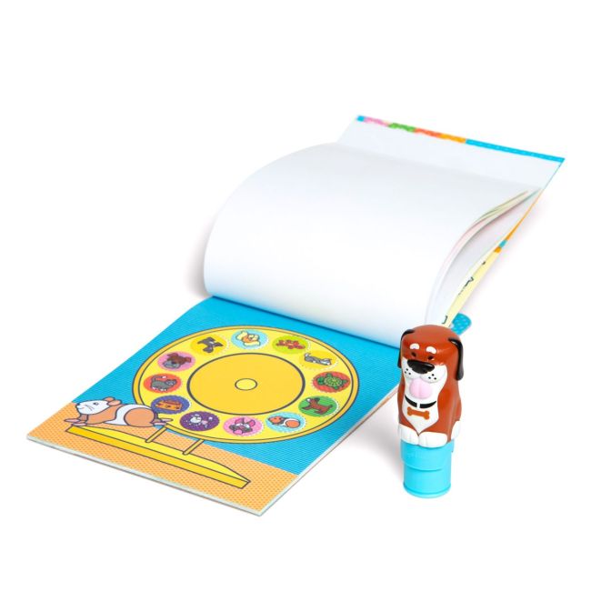 MELISSA AND DOUG SET DE JOACA AUTOCOLANTE SI STAMPILA CU CATELUS REINCARCABILA VIV6074891