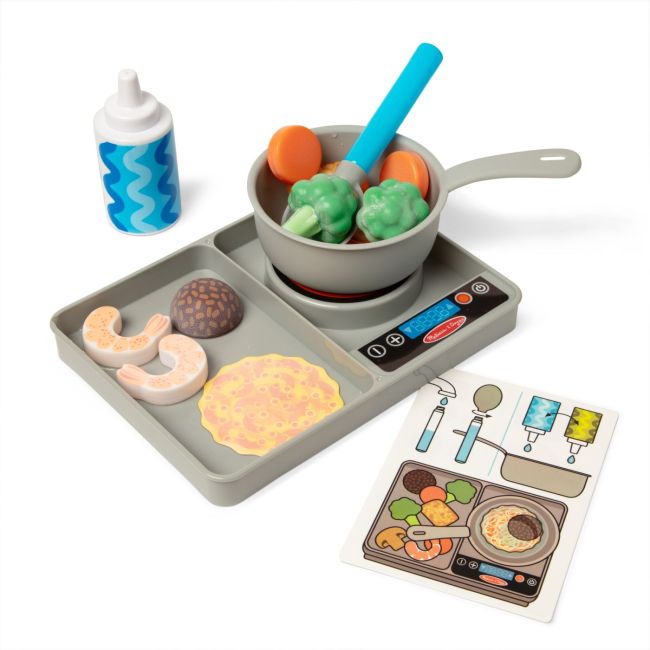 MELISSA AND DOUG SET DE JOACA DIN LEMN PENTRU GATIT CU SCHIMBAREA CULORII WATER WOW VIV6074892