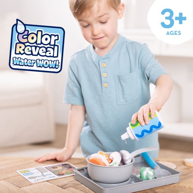 MELISSA AND DOUG SET DE JOACA DIN LEMN PENTRU GATIT CU SCHIMBAREA CULORII WATER WOW VIV6074892
