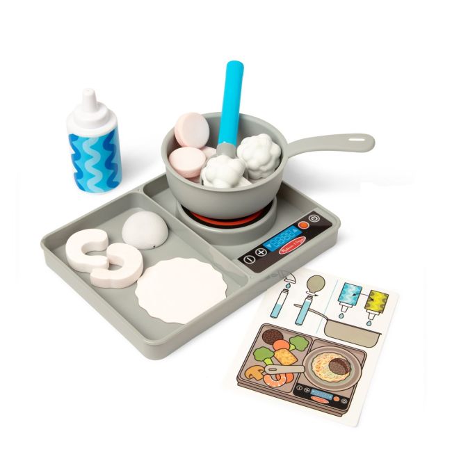 MELISSA AND DOUG SET DE JOACA DIN LEMN PENTRU GATIT CU SCHIMBAREA CULORII WATER WOW VIV6074892