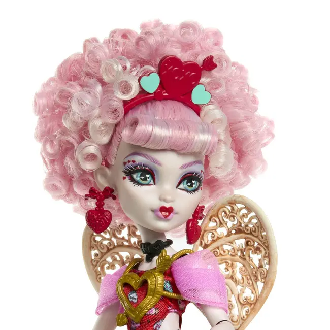 MONSTER HIGH ANIVERSARE DULCE SI INFRICOSATOARE PAPUSA CUPID ASTERIA CU ACCESORII VIVMTJBG77