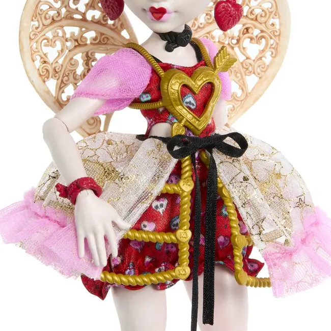 MONSTER HIGH ANIVERSARE DULCE SI INFRICOSATOARE PAPUSA CUPID ASTERIA CU ACCESORII VIVMTJBG77
