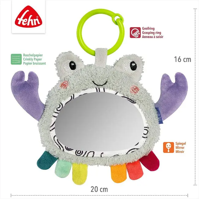 Oglinda pentru bebelusi - crabul vesel