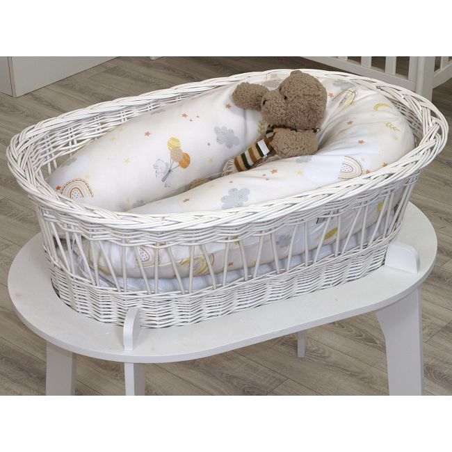 Perna Pentru Gravide Si Alaptare, Husa Detasabila Din Bambus 100% Si Umplutura Antialergica Babysoft  , Soft Breeze, Amy Pjb84957