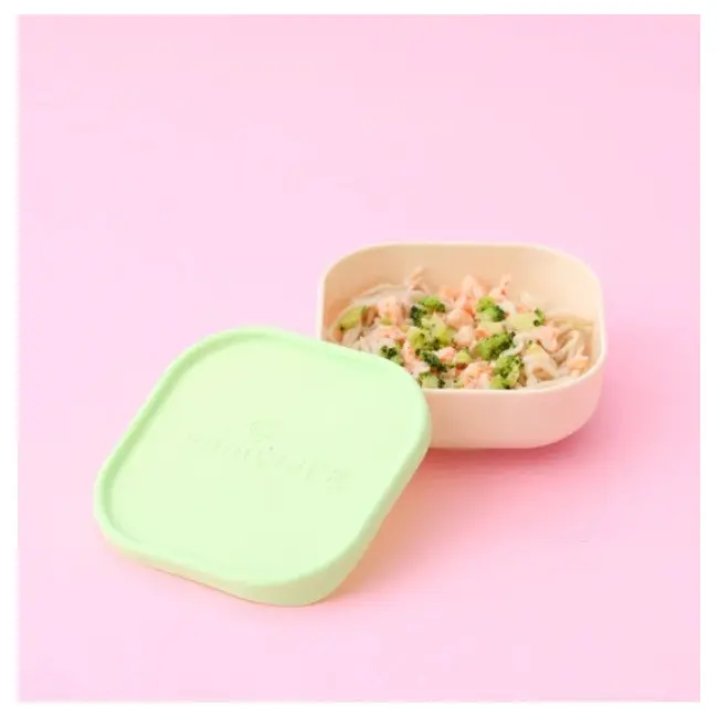 Set 3 boluri pentru hrana bebelusi miniware snack bowl, 100% din materiale naturale biodegradabile, cotton candy+toffee+vanilla mw_mwsb3ctv