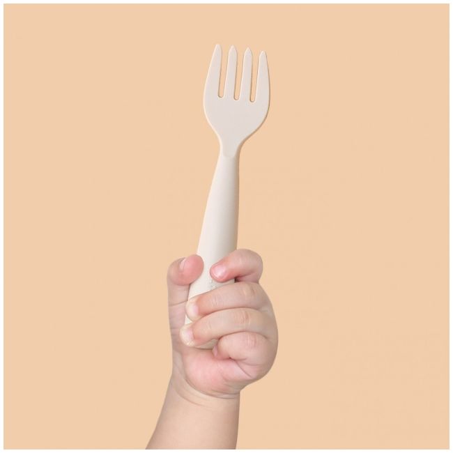 Set diversificare hrana bebelusi miniware little foodie, 100% din materiale naturale biodegradabile, 6 piese, vanilla+cotton candy mw_mwlfvc