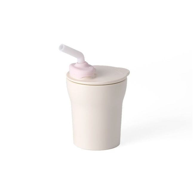 Set diversificare hrana bebelusi miniware little foodie, 100% din materiale naturale biodegradabile, 6 piese, vanilla+cotton candy mw_mwlfvc