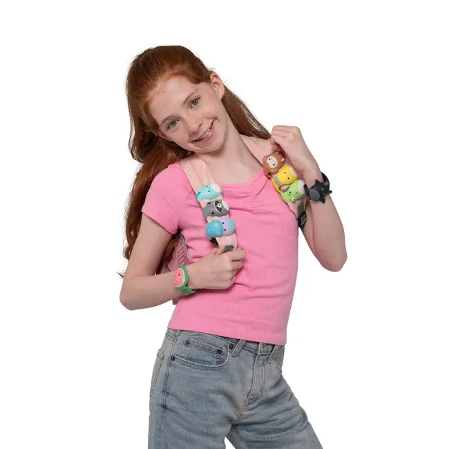 Squishmallows - Bratara cu figurina ascunsa, diverse modele BKFBNDS00009