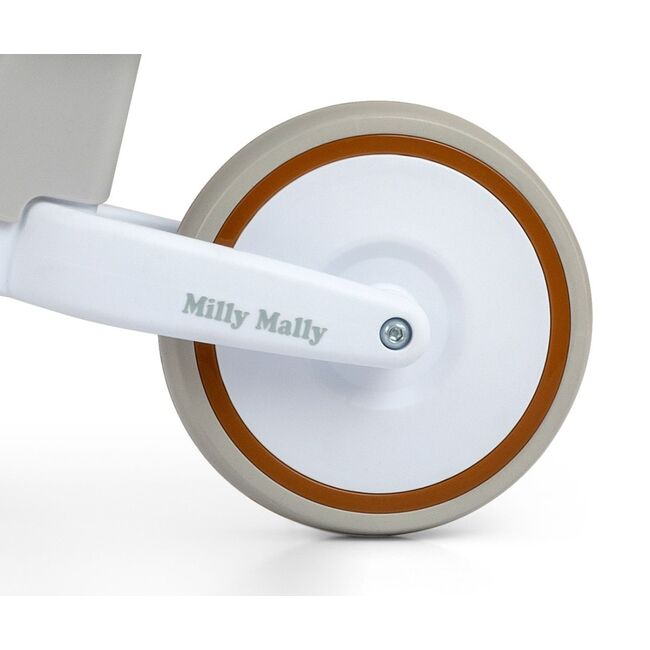Bicicleta de echilibru copii, roti EVA 7 in, 18m+, Milly Mally, VELO, Brown EKDmm8932