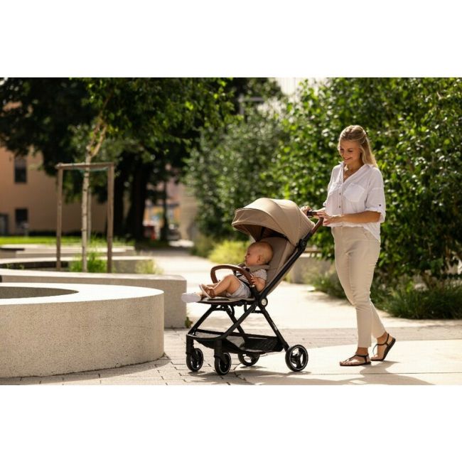 Carucior sport, FreeON, Bold, Pliabil automat, Roti cu suspensii, De la nastere pana la 22 kg, Cu spatar reglabil in 3 pozitii, Green Army BYN85338