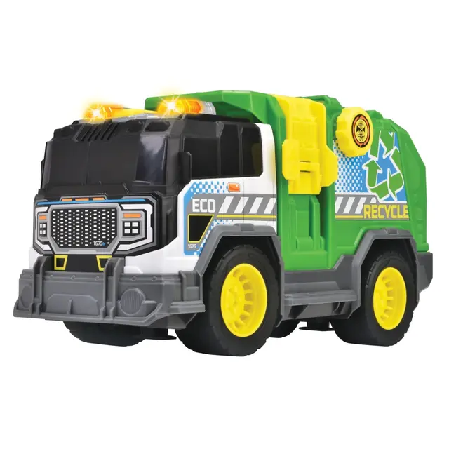 DICKIE CAMION DE RECICLARE CU LUMINI SI SUNETE 30CM VIV203306021