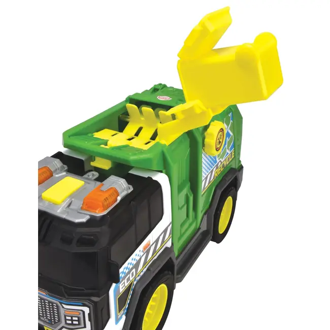 DICKIE CAMION DE RECICLARE CU LUMINI SI SUNETE 30CM VIV203306021