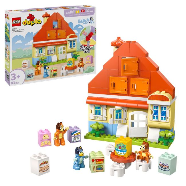 LEGO DUPLO CASA DE FAMILIE A LUI BLUE CU JOC DE MEMORIE 10459 VIVLEGO10459
