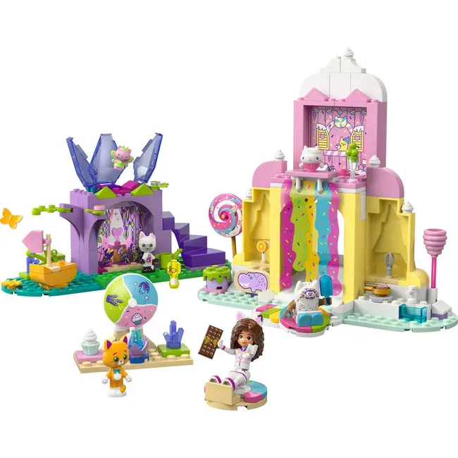 LEGO GABBYS DOLLHOUSE FILMUL MUNTELE DE DULCIURI SI GRADINA LUI KITTY 11205 VIVLEGO11205
