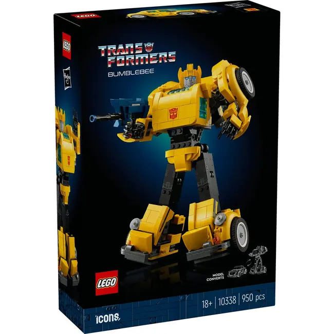LEGO ICONS TRANSFORMERS BUMBLEBEE 10338 VIVLEGO10338