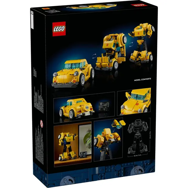 LEGO ICONS TRANSFORMERS BUMBLEBEE 10338 VIVLEGO10338