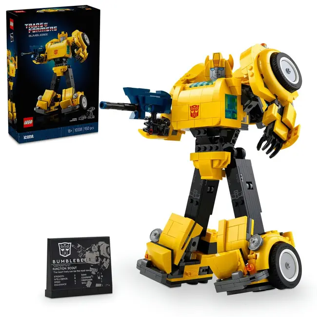LEGO ICONS TRANSFORMERS BUMBLEBEE 10338 VIVLEGO10338