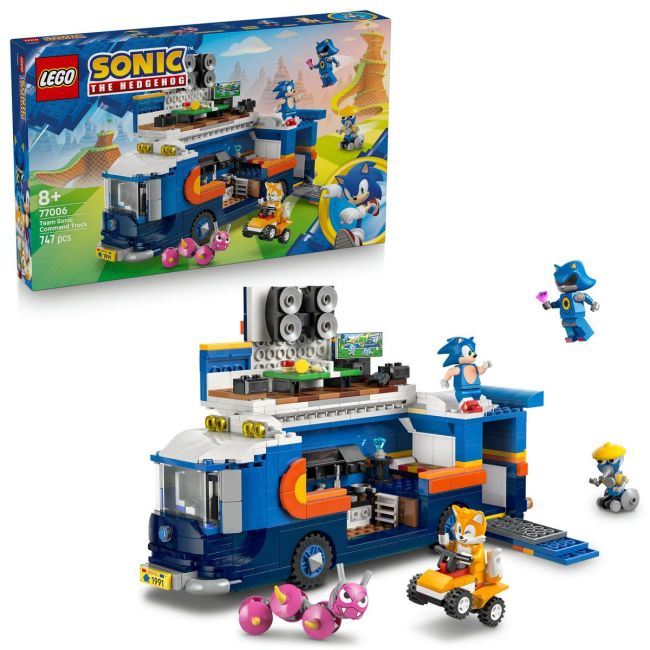 LEGO SONIC CAMIONUL DE COMANDA AL ECHIPEI SONIC 77006 VIVLEGO77006