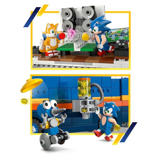 LEGO SONIC CAMIONUL DE COMANDA AL ECHIPEI SONIC 77006 VIVLEGO77006