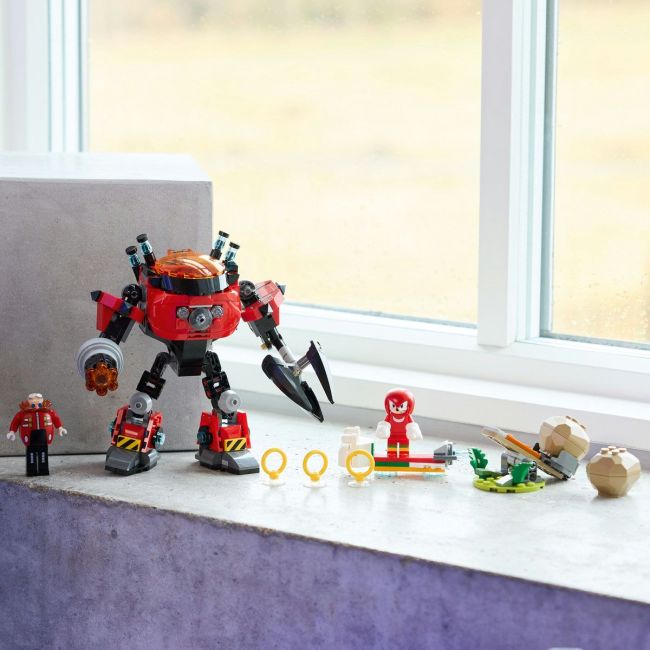 LEGO SONIC KNUCKLES VS DR EGGMAN SI ROBOTUL EGG CRUSHER 77005 VIVLEGO77005