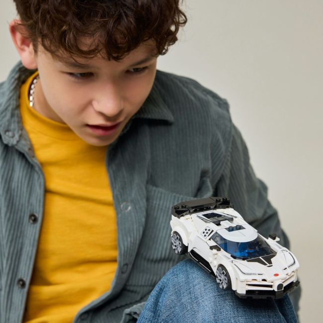 LEGO SPEED CHAMPIONS HIPERMASINA SPORT BUGATTI CENTODIECI 77240 VIVLEGO77240