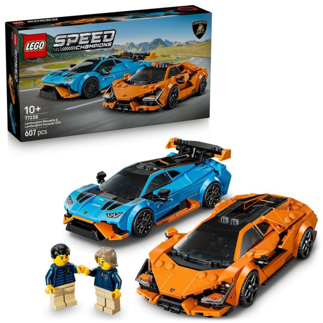 LEGO SPEED CHAMPIONS LAMBORGHINI REVUELTO SI HURACAN STO 77238 VIVLEGO77238