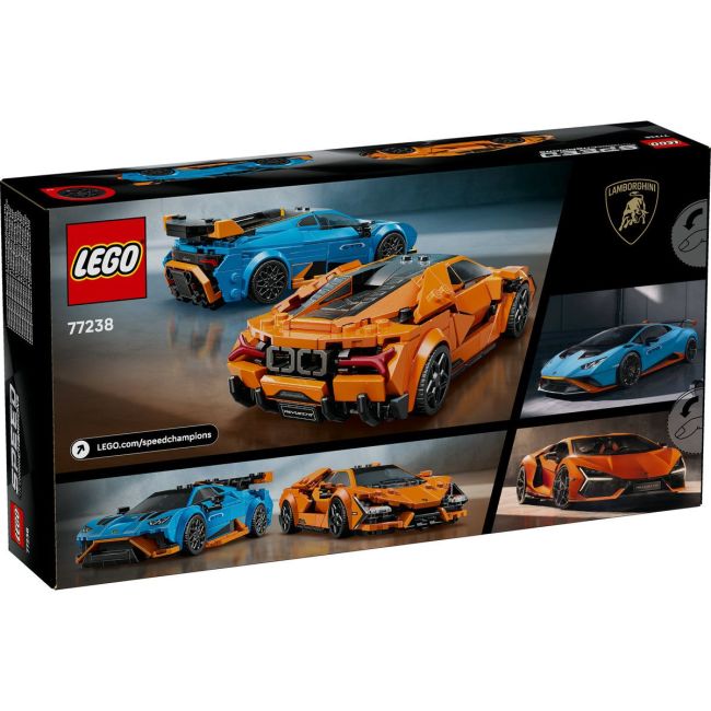 LEGO SPEED CHAMPIONS LAMBORGHINI REVUELTO SI HURACAN STO 77238 VIVLEGO77238