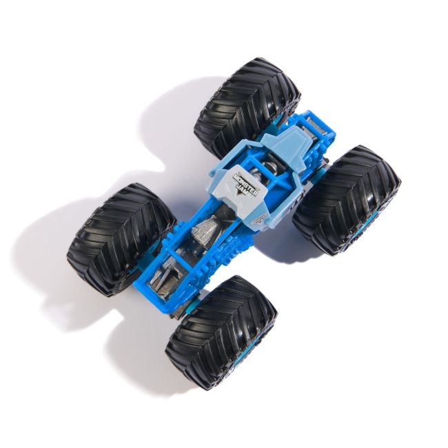 MONSTER JAM MASINUTA METALICA MEGALODON ALBASTRU SCARA 1 LA 64 VIV6044941_20150170