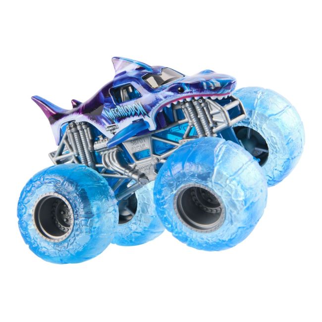 MONSTER JAM MASINUTA METALICA MEGALODON MOV SCARA 1 LA 64 VIV6044941_20150164