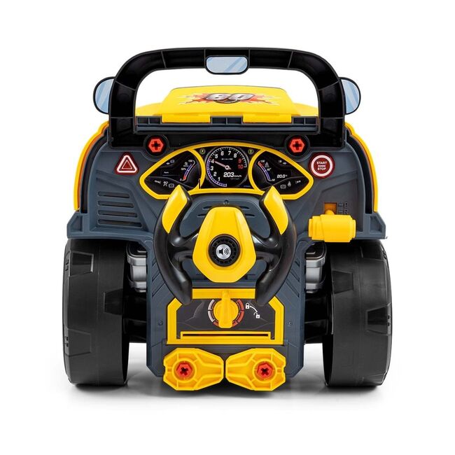 N-GINE – motor auto demontabil, jucarie educativa STEM (3+), Milly Mally, Yellow EKDmm0566