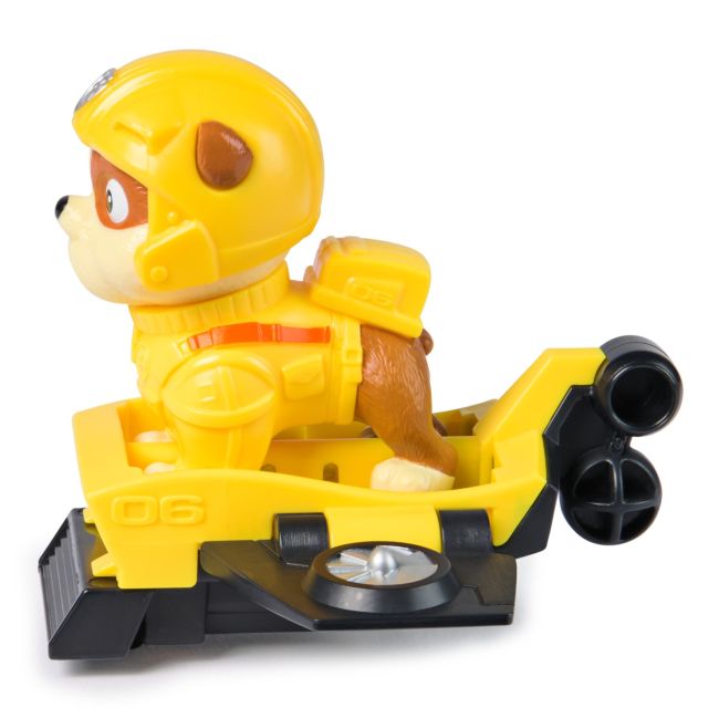 PATRULA CATELUSILOR ACTION PUPS SET VEHICUL DE SALVARE HOVERBOARD SI FIGURINA RUBBLE 5 CM VIV6071503_20149606
