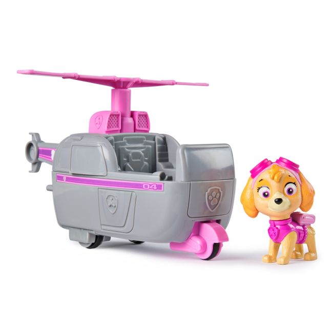 PATRULA CATELUSILOR SET VEHICUL DE BAZA ELICOPTER SI FIGURINA SKYE VIV6071153_20148932