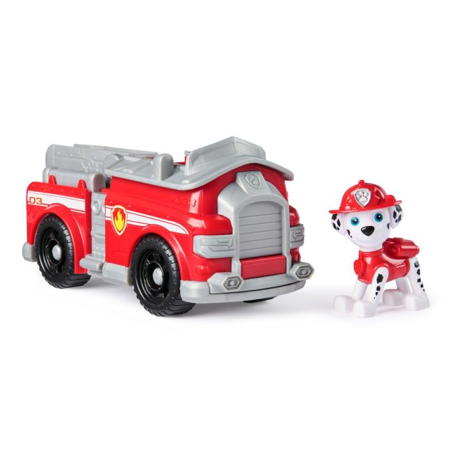 PATRULA CATELUSILOR SET VEHICUL DE BAZA MASINA DE POMPIERI SI FIGURINA MARSHALL VIV6071153_20148929