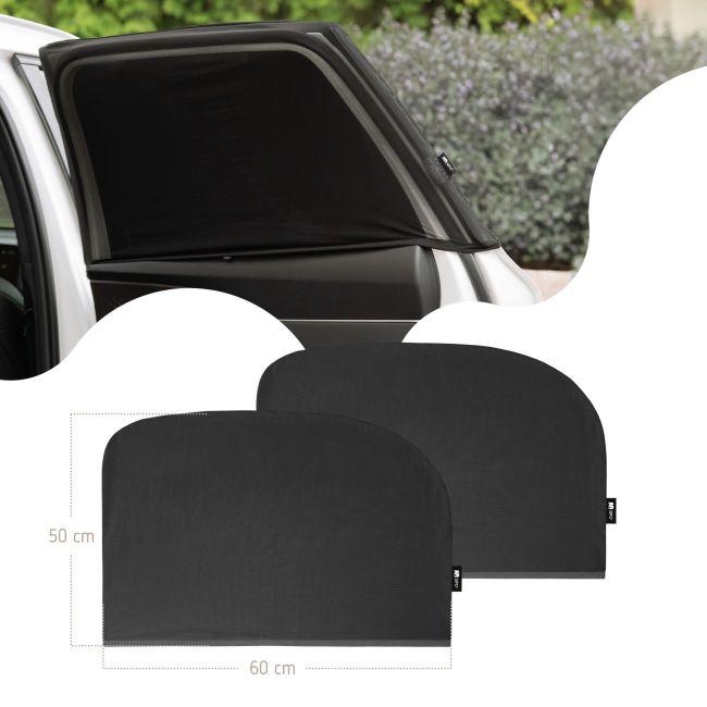Parasolar auto opac pentru geamuri, 2 bucati – Sipo EKDSCA-14