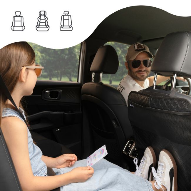 Protectie anti-lovituri pentru scaun auto, negru – Sipo EKDSCA-05