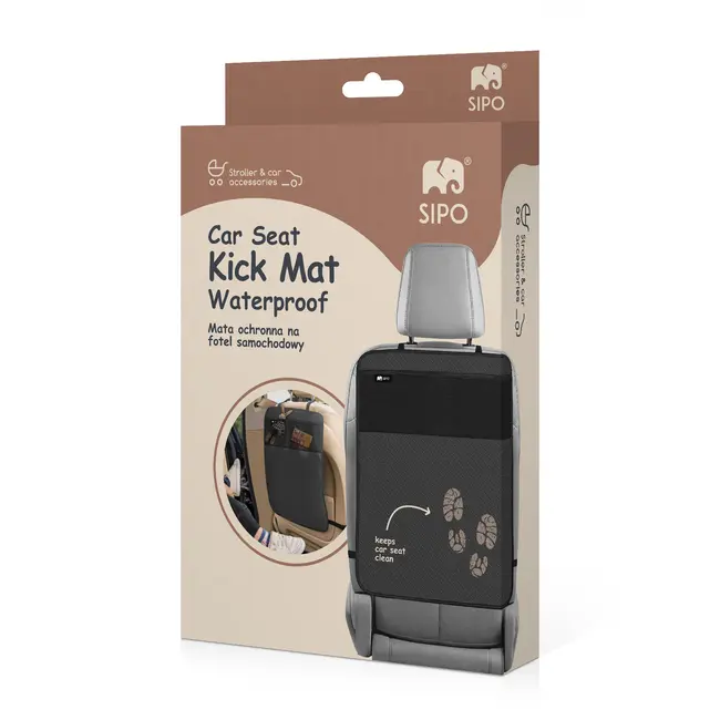 Protectie anti-lovituri pentru scaun auto, negru &ndash; Sipo EKDSCA-05