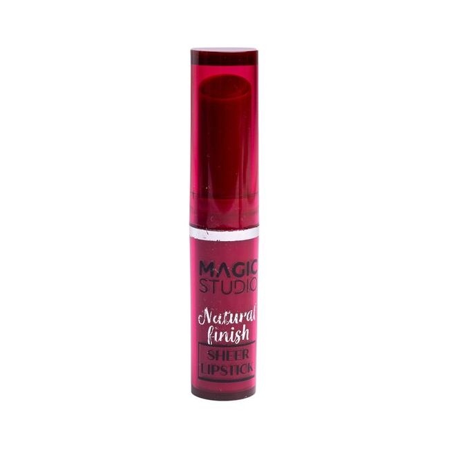 Ruj Sheer Lipstick, nr 1, 12281, Magic Studio, Visiniu, 2.5 g