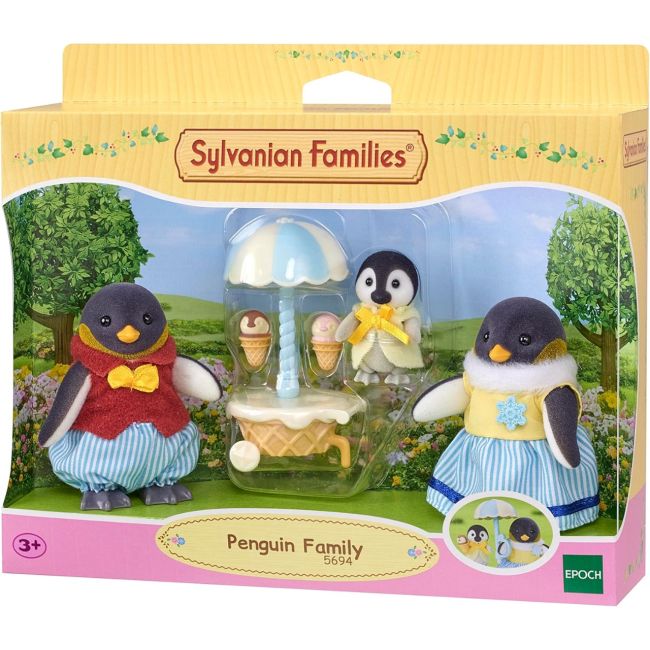 Figurine sylvanian families-familia pinguinilor sf5694