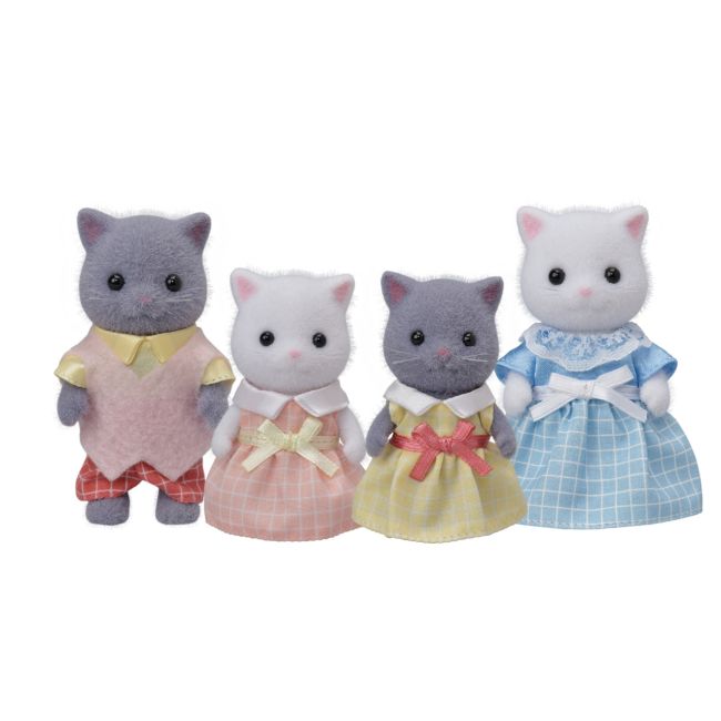 Figurine sylvanian families-familia pisicutelor persane sf5455