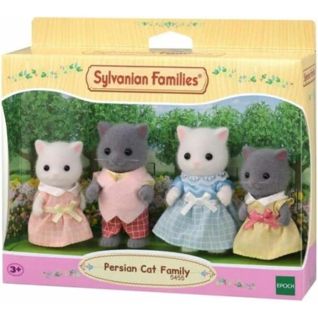 Figurine sylvanian families-familia pisicutelor persane sf5455