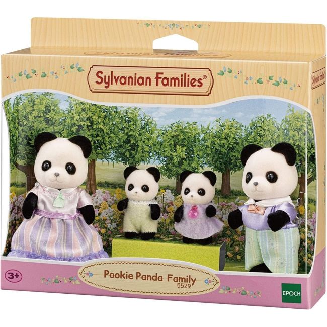 Figurine sylvanian families-familia ursuletilor panda sf5529