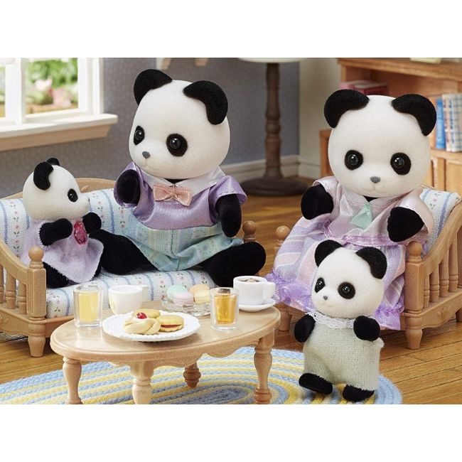 Figurine sylvanian families-familia ursuletilor panda sf5529