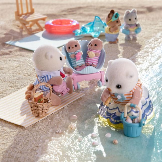 Figurine sylvanian families-familia vidrelor de mare sf5803