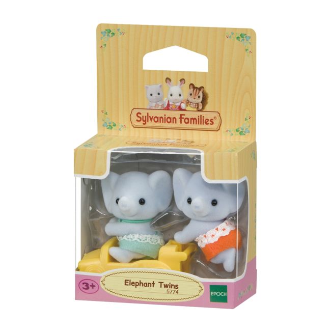 Figurine sylvanian families-gemeni elefantei sf5774
