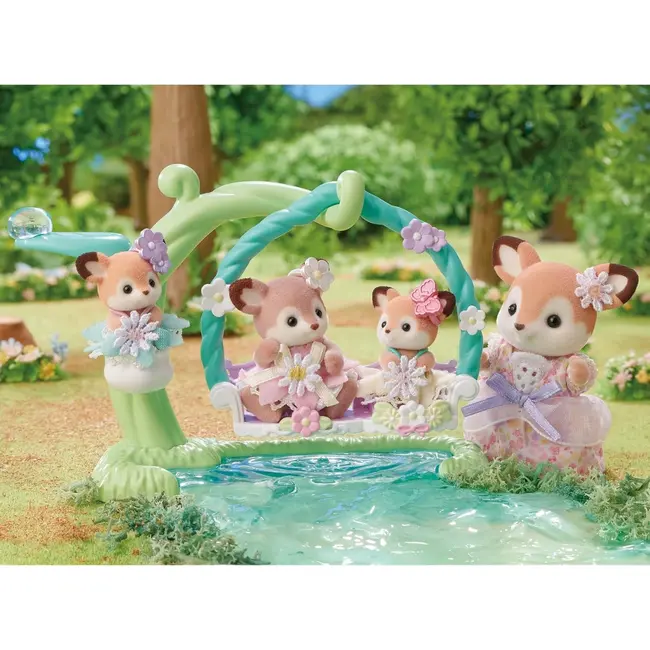 Figurine sylvanian families-leagan pentru pui de caprioare sf5801