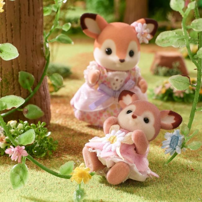 Figurine sylvanian families-leagan pentru pui de caprioare sf5801