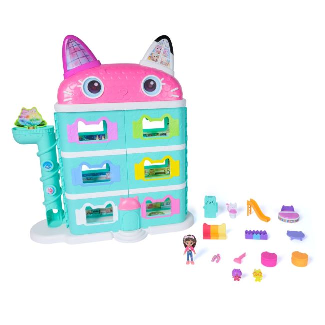 GABBYS DOLLHOUSE FILMUL CASA DE PAPUSI A LUI GABBYS MEOW MAZING CU ACCESORII VIV6074334